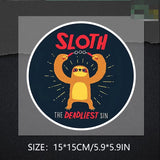 Sloth Decal Sticker