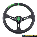 TKT Steering Wheel Leather Deep Dish 14"