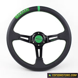 TKT Steering Wheel Leather Deep Dish 14"