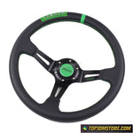 TKT Steering Wheel Leather Deep Dish 14"