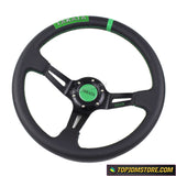 TKT Steering Wheel Leather Deep Dish 14"
