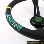 TKT Steering Wheel Leather Deep Dish 14"