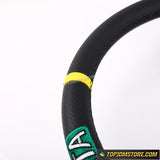 TKT Steering Wheel Leather Deep Dish 14"