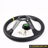 TKT Steering Wheel Leather Deep Dish 14"