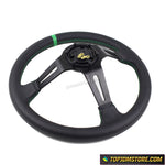TKT Steering Wheel Leather Deep Dish 14"