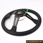 TKT Steering Wheel Leather Deep Dish 14"