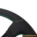 TKT Steering Wheel Leather Deep Dish 14"