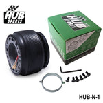 nissan boss kit,hub sports,hub sports boss kit,quick release hub,short steering wheel hub,steering wheel hub,steering wheel hub kit,nrg hub adapter,steering wheel adapter,steering wheel control adapter,nrg quick release steering wheel,quick release boss kit,6 bolt steering wheel adapter