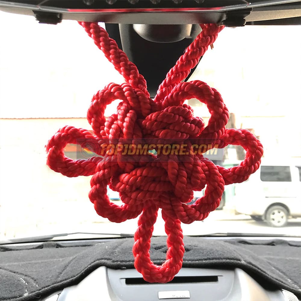 knot ロープバッグ 赤 ART knot ロープバッグ 赤 ART