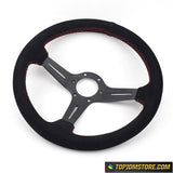 14inch ND Suede Leather Sport Steering Wheel - Steering Wheels 3