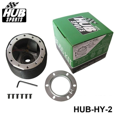 hyundai boss kit,hub sports,hub sports boss kit,quick release hub,short steering wheel hub,steering wheel hub,steering wheel hub kit,nrg hub adapter,steering wheel adapter,steering wheel control adapter,nrg quick release steering wheel,quick release boss kit,6 bolt steering wheel adapter