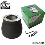 e30 boss kit,hub sports,hub sports boss kit,quick release hub,short steering wheel hub,steering wheel hub,steering wheel hub kit,nrg hub adapter,steering wheel adapter,steering wheel control adapter,nrg quick release steering wheel,quick release boss kit,6 bolt steering wheel adapter