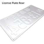 46-49 Temporary JDM License Plate