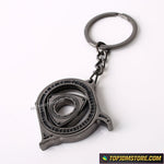 RX-7 13B Rotary Engine Keychain - Gun Metal - Keychains