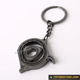 RX-7 13B Rotary Engine Keychain - Gun Metal - Keychains