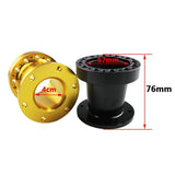 76mm Quick Release Steering Wheel Kit Hub - Top JDM Store