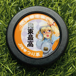 Bonded Anime Babe Horn Button