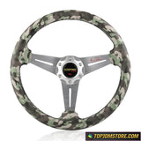 ACESPEED Camouflage Steering Wheel 350mm 14inch - Steering Wheels 1