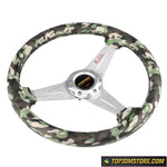 ACESPEED Camouflage Steering Wheel 350mm 14inch - Steering Wheels 2