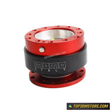 Aftermarket Ball Locking Security Pin Quick Release Hub - Red - Steering Wheel Hubs