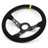racing steering wheel,aftermarket steering wheel,deep dish steering wheel,drift steering wheel,rally steering wheel,quick release steering wheel,car steering wheel,omp steering wheel,steering wheel for sale,rally steering wheel,suede steering wheel