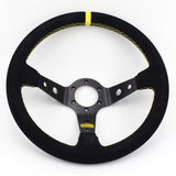 racing steering wheel,aftermarket steering wheel,deep dish steering wheel,drift steering wheel,rally steering wheel,quick release steering wheel,car steering wheel,omp steering wheel,steering wheel for sale,rally steering wheel,suede steering wheel