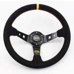 racing steering wheel,aftermarket steering wheel,deep dish steering wheel,drift steering wheel,rally steering wheel,quick release steering wheel,car steering wheel,omp steering wheel,steering wheel for sale,rally steering wheel,suede steering wheel