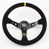 racing steering wheel,aftermarket steering wheel,deep dish steering wheel,drift steering wheel,rally steering wheel,quick release steering wheel,car steering wheel,omp steering wheel,steering wheel for sale,rally steering wheel,suede steering wheel