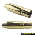 Aftermarket Racing Exhaust Muffler Straight Tip 90mm 3.5"