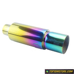 Aftermarket Racing Exhaust Muffler Straight Tip 90mm 3.5"