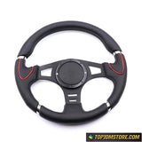 Aftermarket Genuine Leather Steering Wheel 14inch - Steering Wheels 3