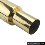 Aftermarket Racing Exhaust Muffler Straight Tip 75mm 3"