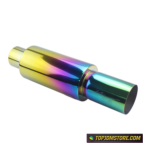 Aftermarket Racing Exhaust Muffler Straight Tip 75mm 3"