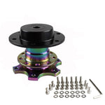 Aftermarket Steering Wheel Hub Quick Release - Neo Chrome - Steering Wheel Hubs 16