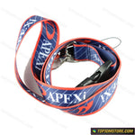 apexi lanyard,jdm lanyard,racing lanyards,car lanyards,car key lanyards,jdm keychain,subaru lanyard,toyota lanyard,honda lanyard,nissan lanyard,vw lanyard,mazda lanyard,acura lanyard,gti lanyard,car key strap,car enthusiast,car lanyards for guys