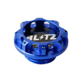 BLITZ Engine Oil Cap for Honda Toyota Subaru - 32mm / Blue - Dress Up