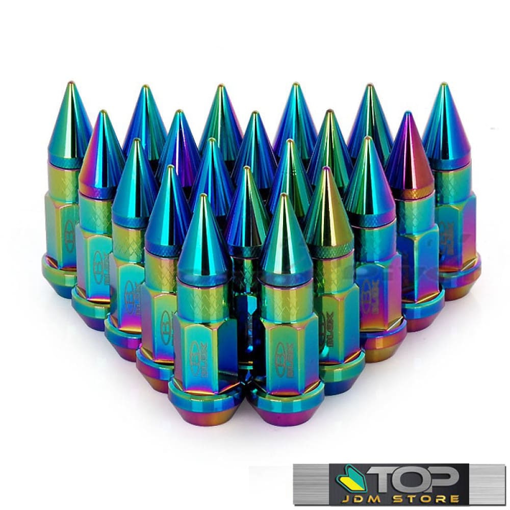 BLOX Spike Lug Nuts 50mm M12x1.25 | Tuner Wheel Nuts- Top