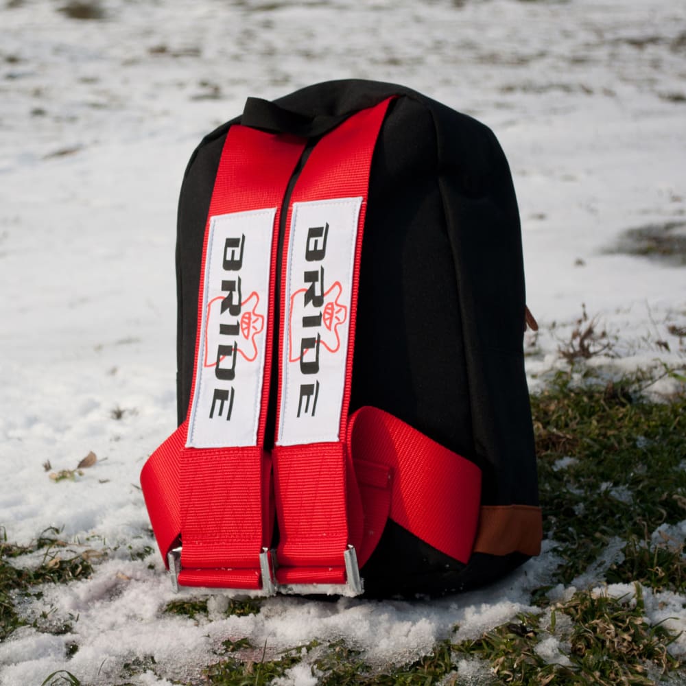 JDM Bride Backpack | Full Red Racing Harness - Top JDM Store