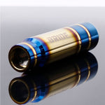 JDM BRIDE Burnt Blue Style Gold Aluminum Shift Knob 13cm Universal - BRIDE - Shift Knobs 2