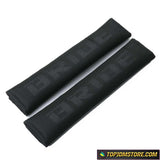 JDM Bride Hyper Fabric Seat Belt Pads - Black - Seat Belt Pads 12