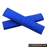 JDM Bride Hyper Fabric Seat Belt Pads - Blue - Seat Belt Pads 8