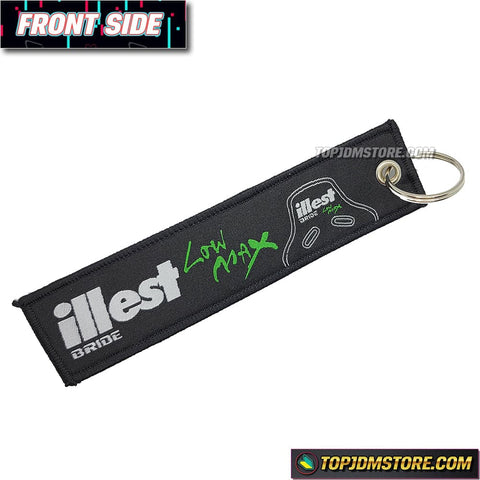 Bride illest Low Max Keychain Jet Tag - Black - Keychains 1