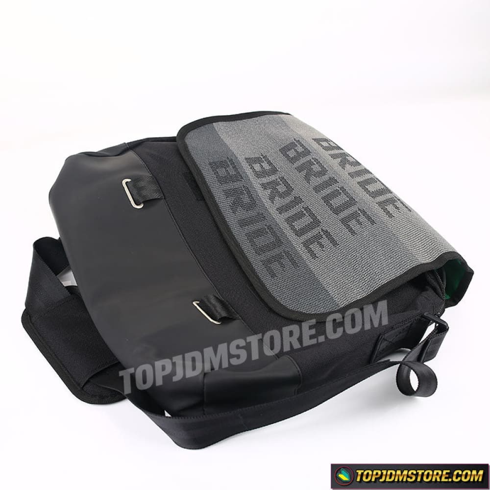 JDM Bride Laptop Bag Racing Black - Top JDM Store