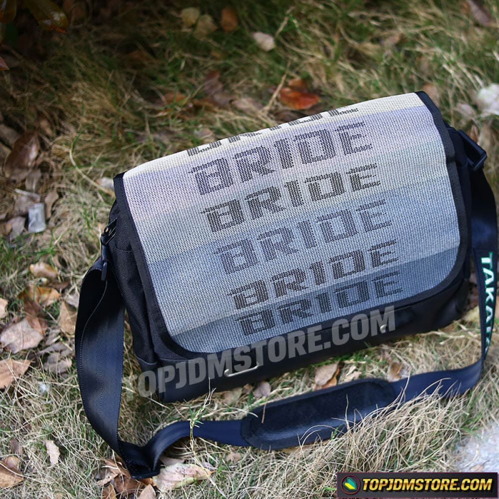 JDM Bride Laptop Bag Racing Black - Top JDM Store