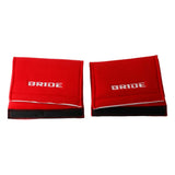 BRIDE Racing Bucket Seat Tuning Pad for Side - Red - car accessories