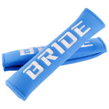 Bride Racing Embroidery Seat Belt Pads - Blue