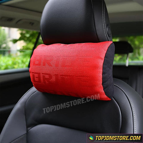 BRIDE Headrest Car Neck Pillow  JDM Neck Pillow Bride Racing Fabric – Top  JDM Store