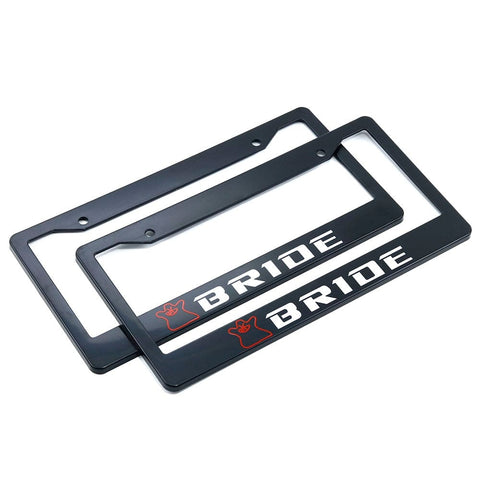 bride racing license plate frame,jdm license plate frame,tuner license plate frames,license plate holder,custom license plate frames,front license plate bracket,license plate bracket,number plate frame,license plate mount,car license plate frame