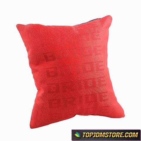 BRIDE Racing Pillow Cushion - Red - Cushions & Pillows 1