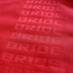 BRIDE Racing Seat Fabric Material Cloth - Red - 4
